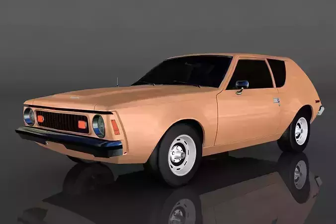 AMC Gremlin Low-poly 3D model