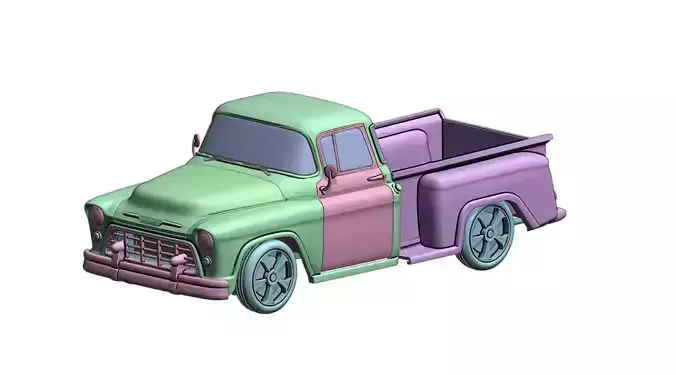 1955 Chevy Cameo Shortbed  3d print 