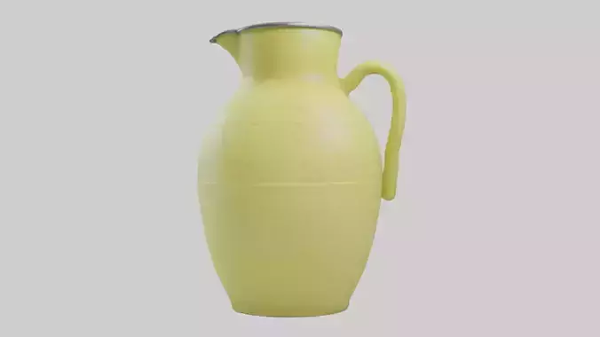 Lemonade Jug model Low-poly 3D model Lemonade Jug model Low-poly 3D model