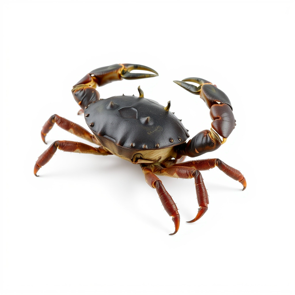 Mud Crab 3D Model Pack Featuring Realistic Earthy Texture Low-poly 3D model_3