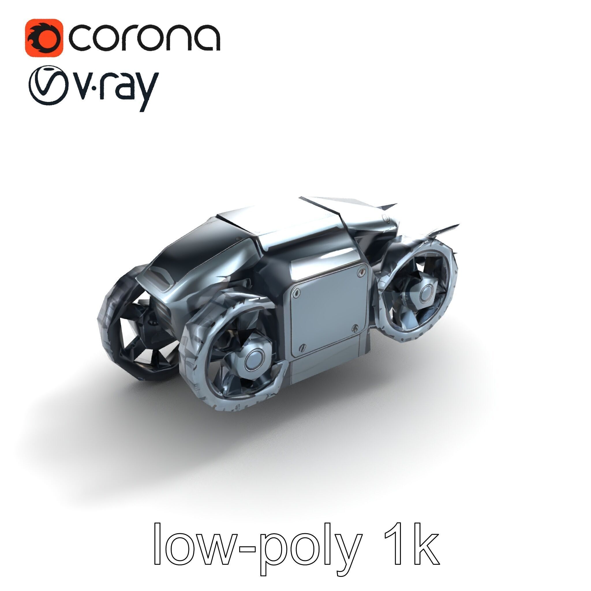 Stealth Infiltration Bot Model Pack with Spy Tools and Camouf... Low-poly 3D model_8