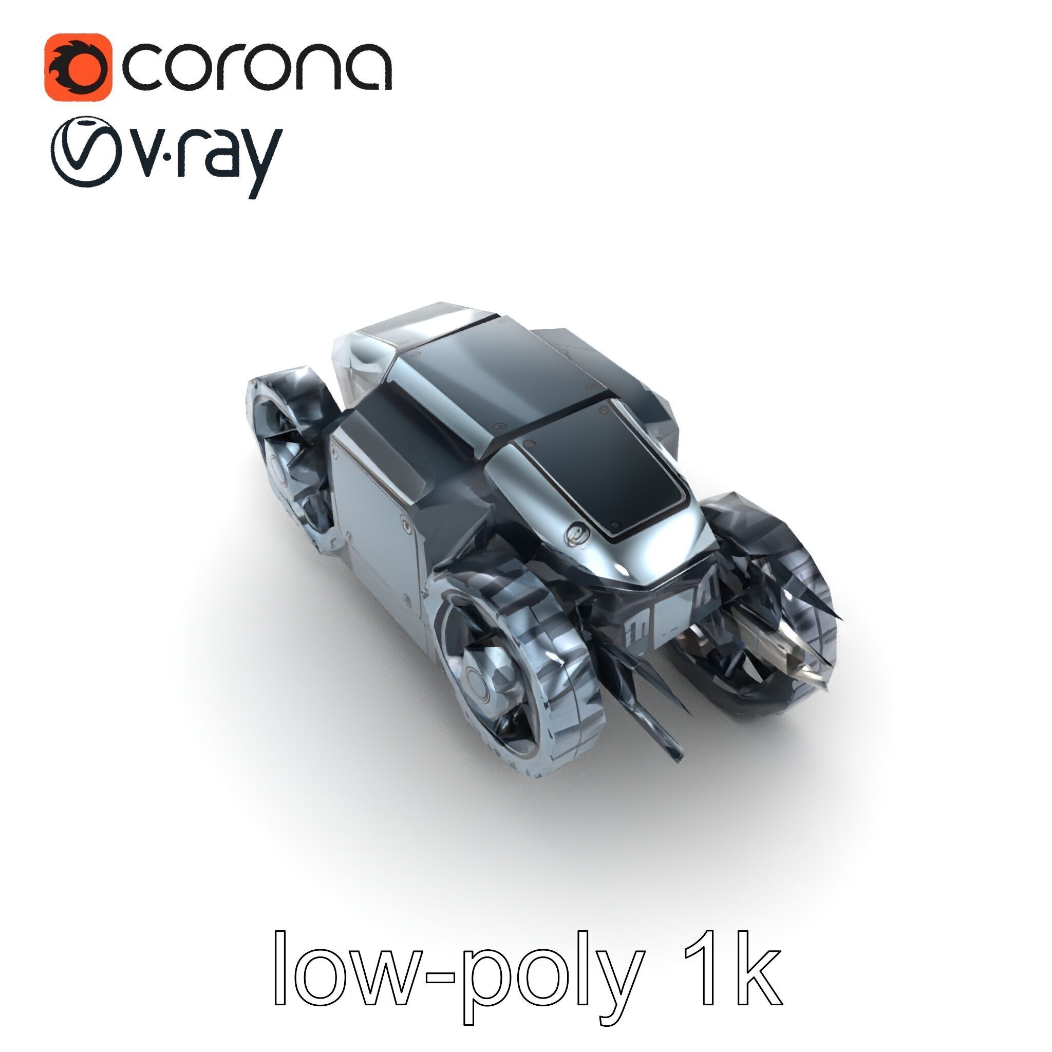 Stealth Infiltration Bot Model Pack with Spy Tools and Camouf... Low-poly 3D model_10