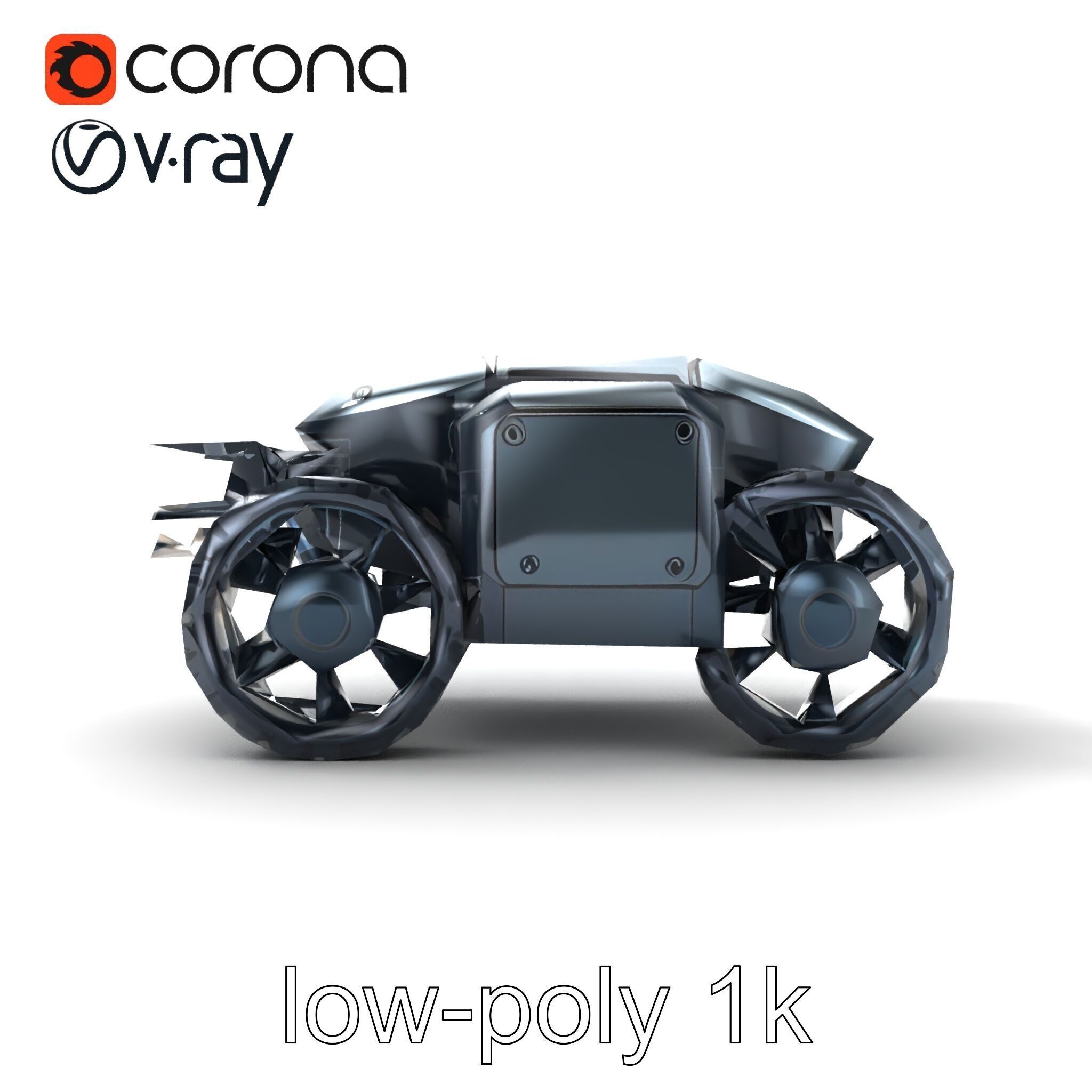 Stealth Infiltration Bot Model Pack with Spy Tools and Camouf... Low-poly 3D model_25