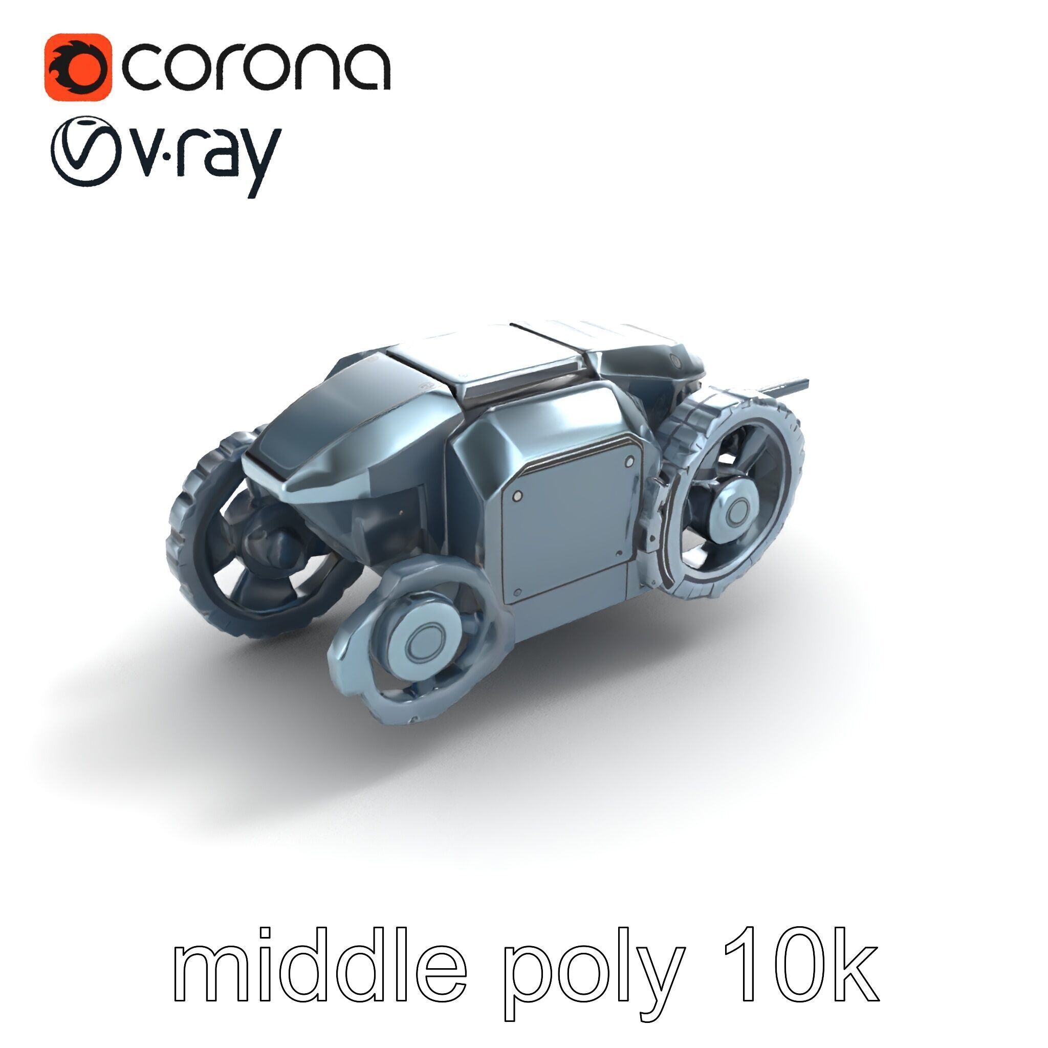 Stealth Infiltration Bot Model Pack with Spy Tools and Camouf... Low-poly 3D model_7