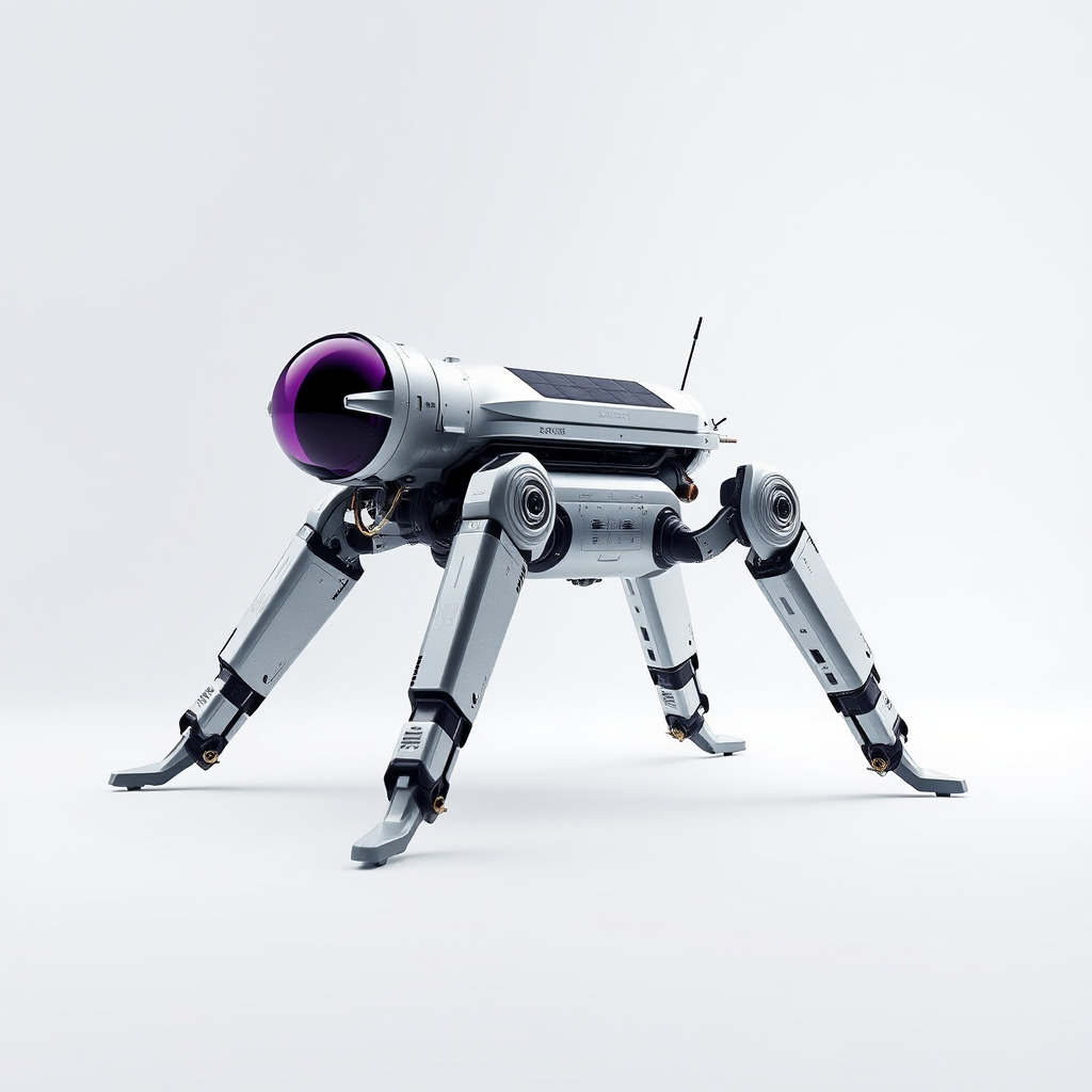 Space Exploration Rover Unit model pack Low-poly 3D model_4