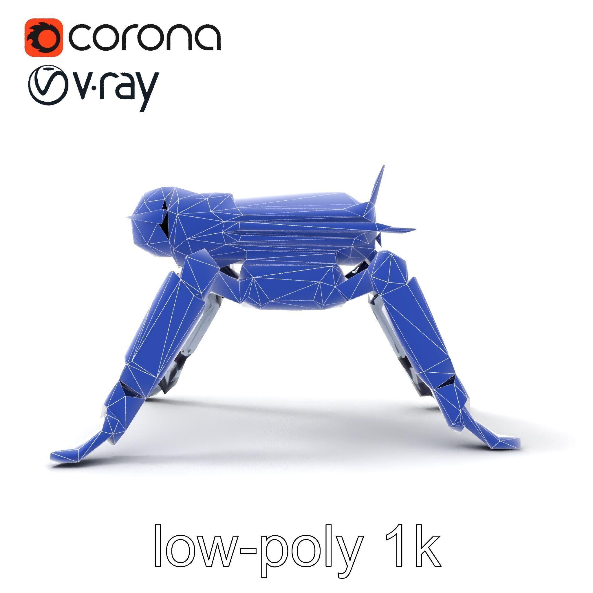 Space Exploration Rover Unit model pack Low-poly 3D model_13