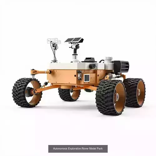 Futuristic Robotics Models Pack 3D Model Collection