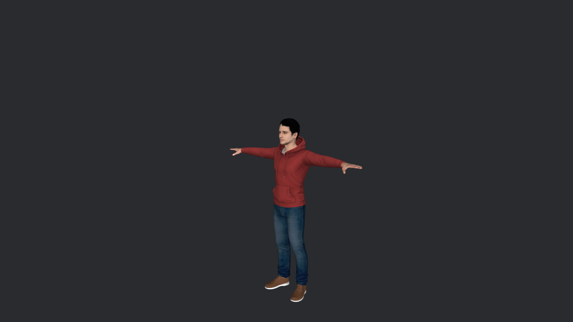 James Franco Hyper Realistic Full Body Rigged 3D Character 3D model_10