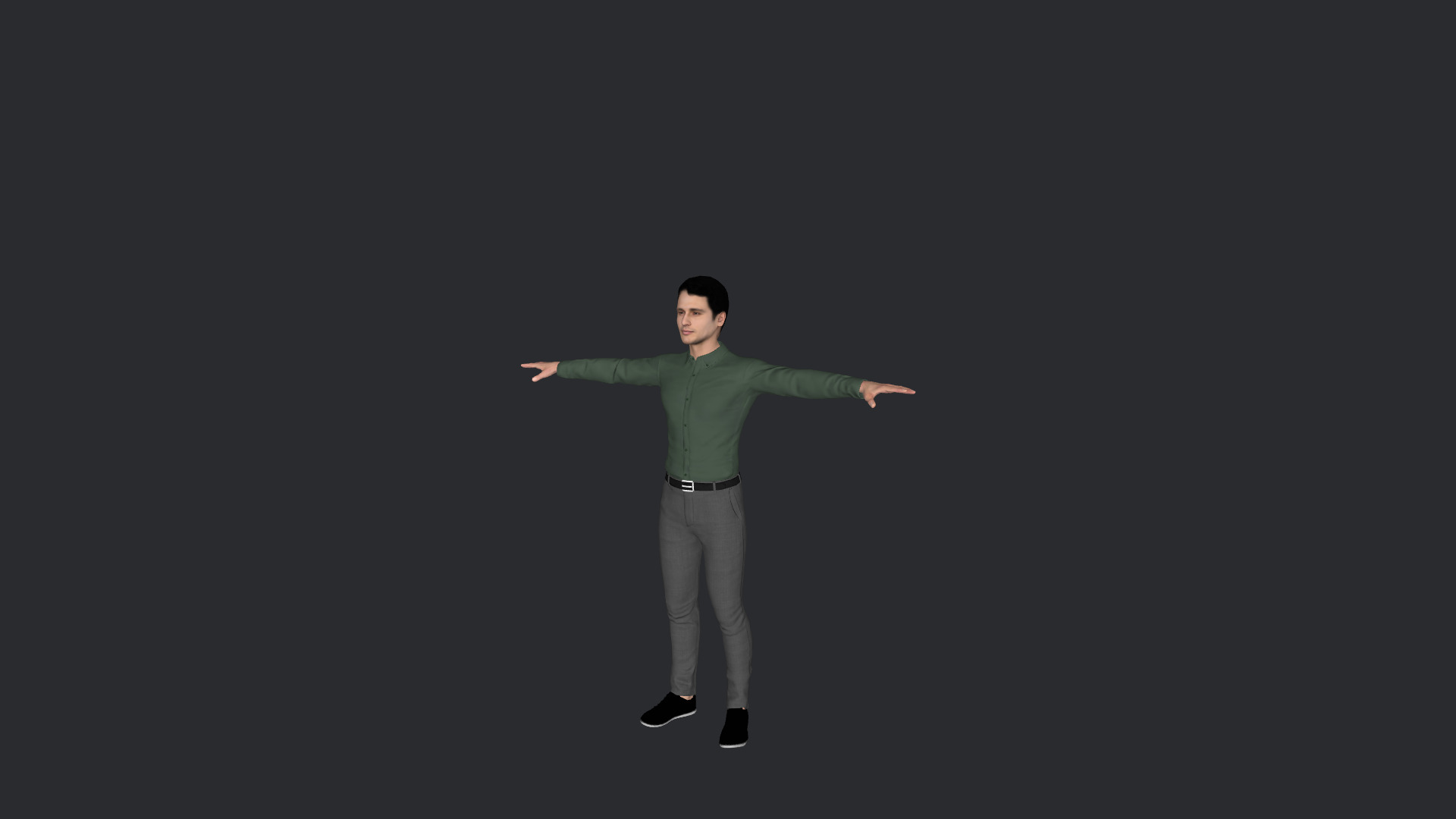 James Franco Hyper Realistic Full Body Rigged 3D Character 3D model_28