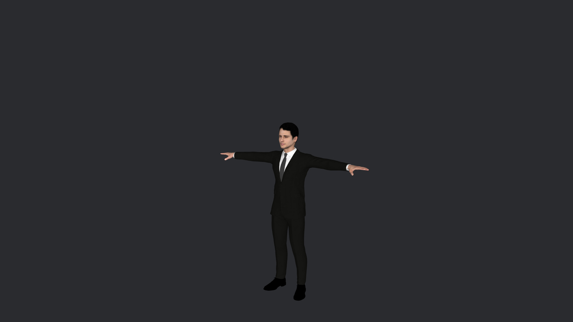 James Franco Hyper Realistic Full Body Rigged 3D Character 3D model_24