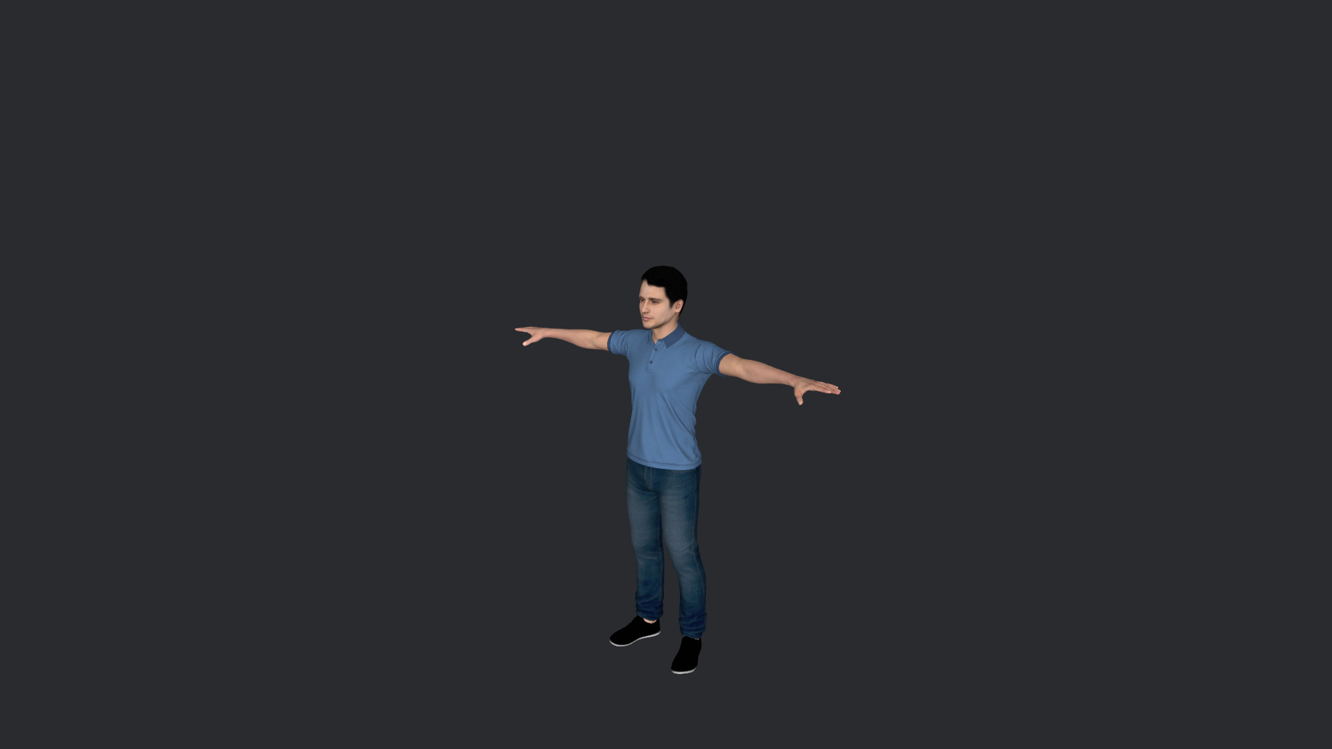 James Franco Hyper Realistic Full Body Rigged 3D Character 3D model_16