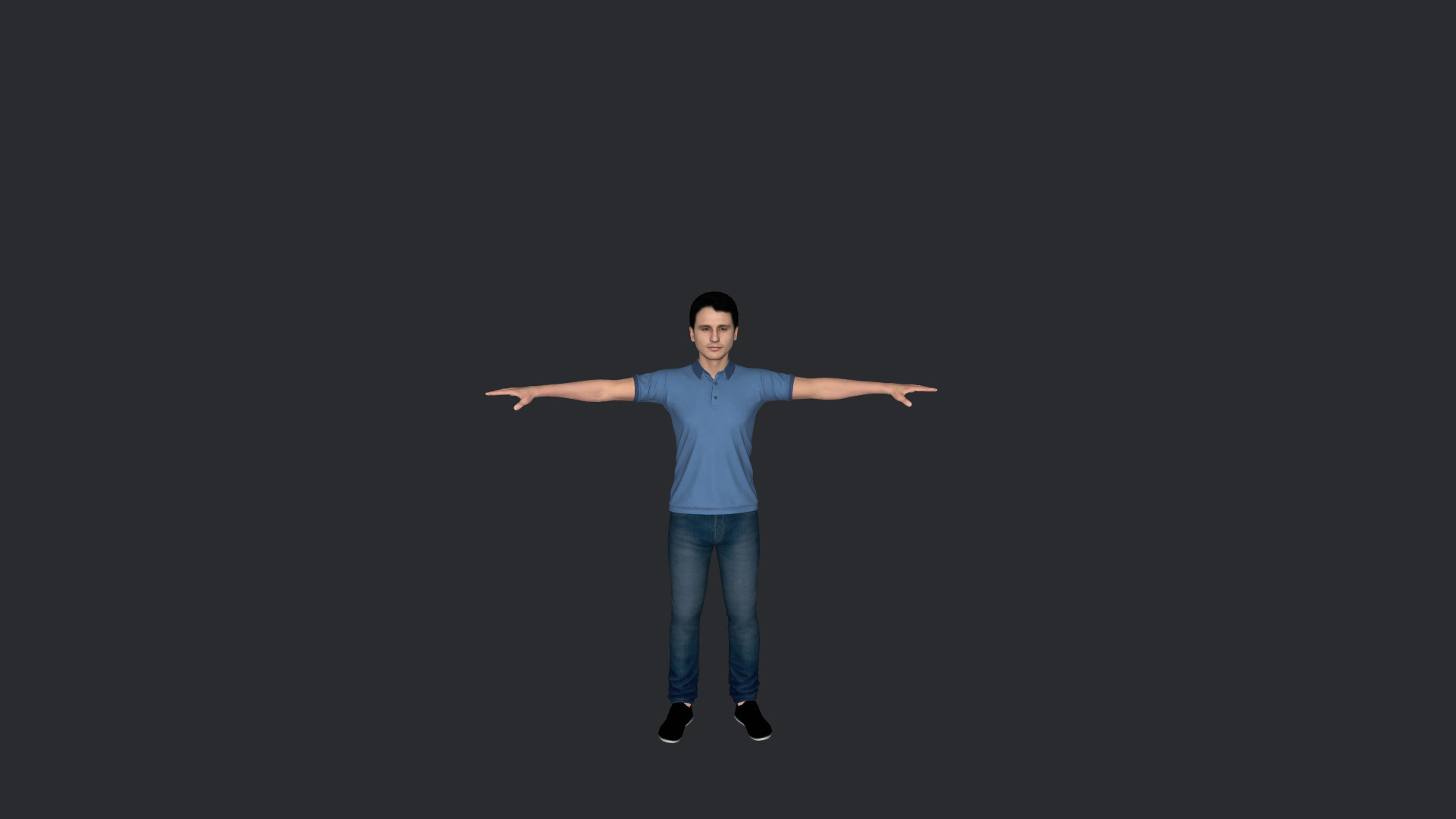 James Franco Hyper Realistic Full Body Rigged 3D Character 3D model_15