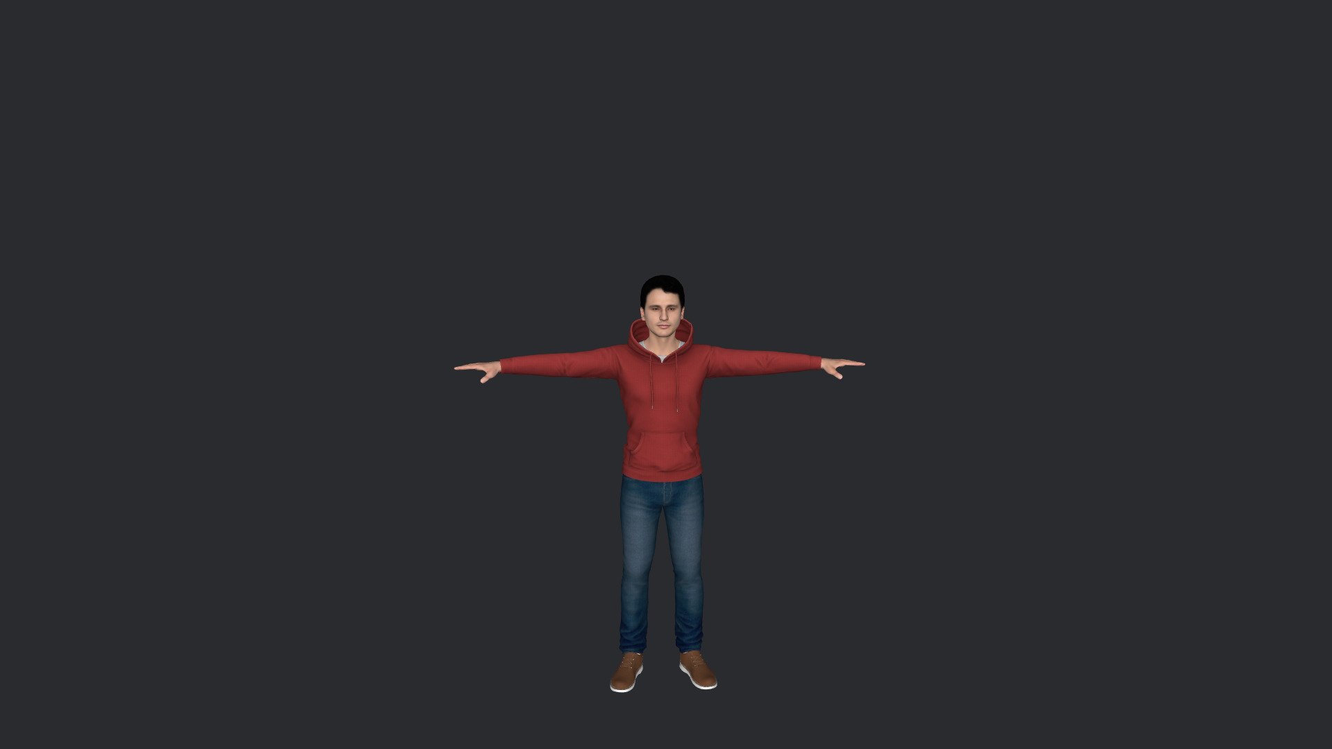 James Franco Hyper Realistic Full Body Rigged 3D Character 3D model_9