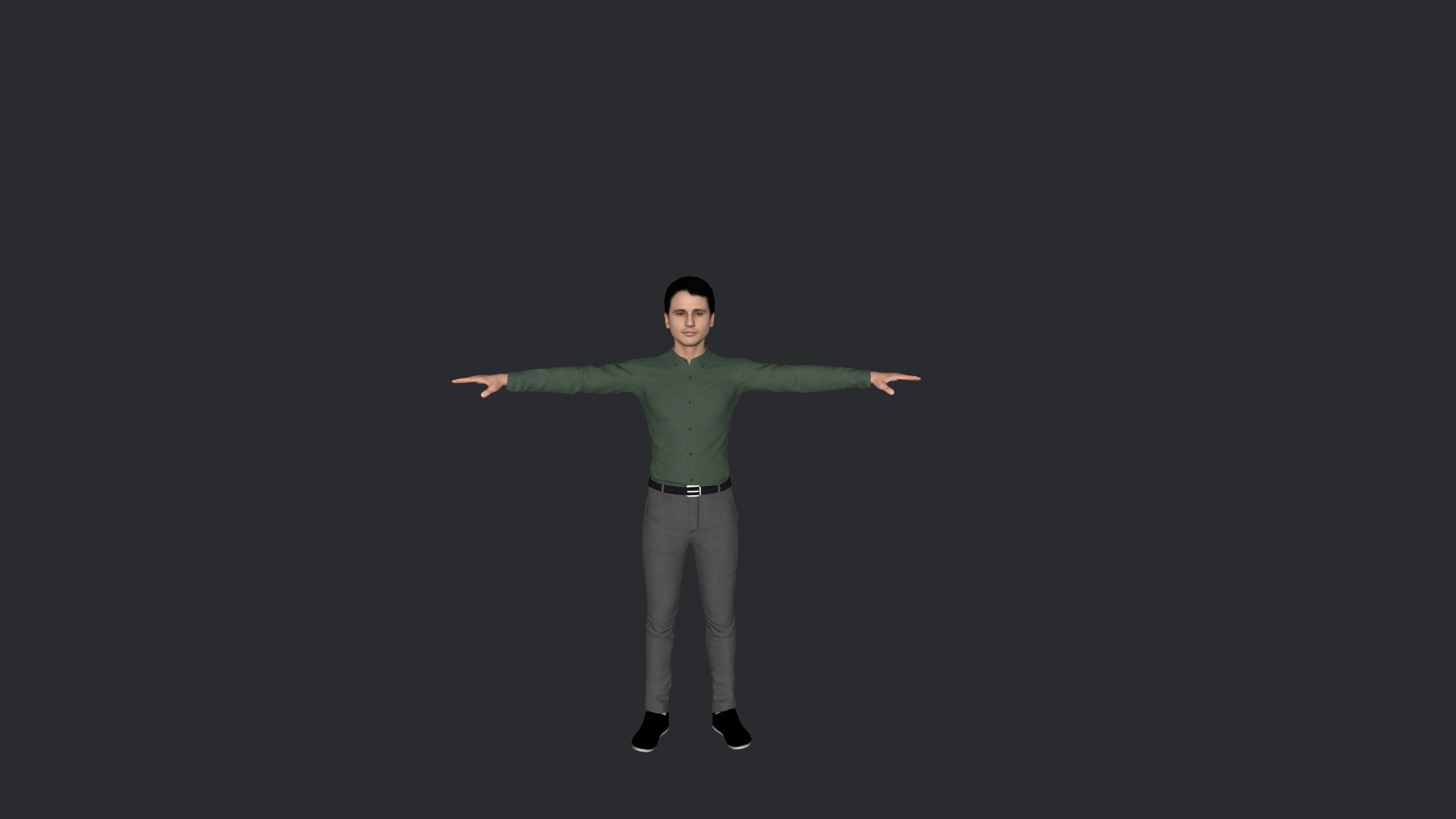 James Franco Hyper Realistic Full Body Rigged 3D Character 3D model_27