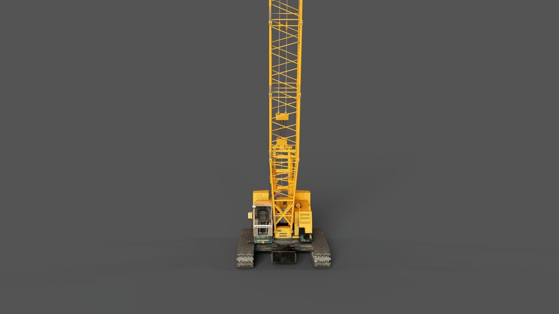 Crawler Crane 3D model_7
