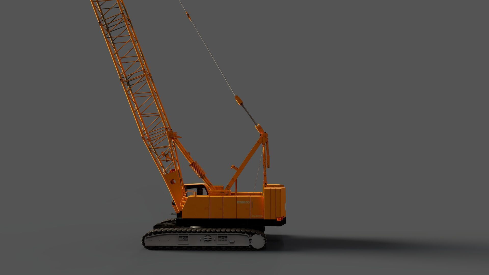Crawler Crane 3D model_6