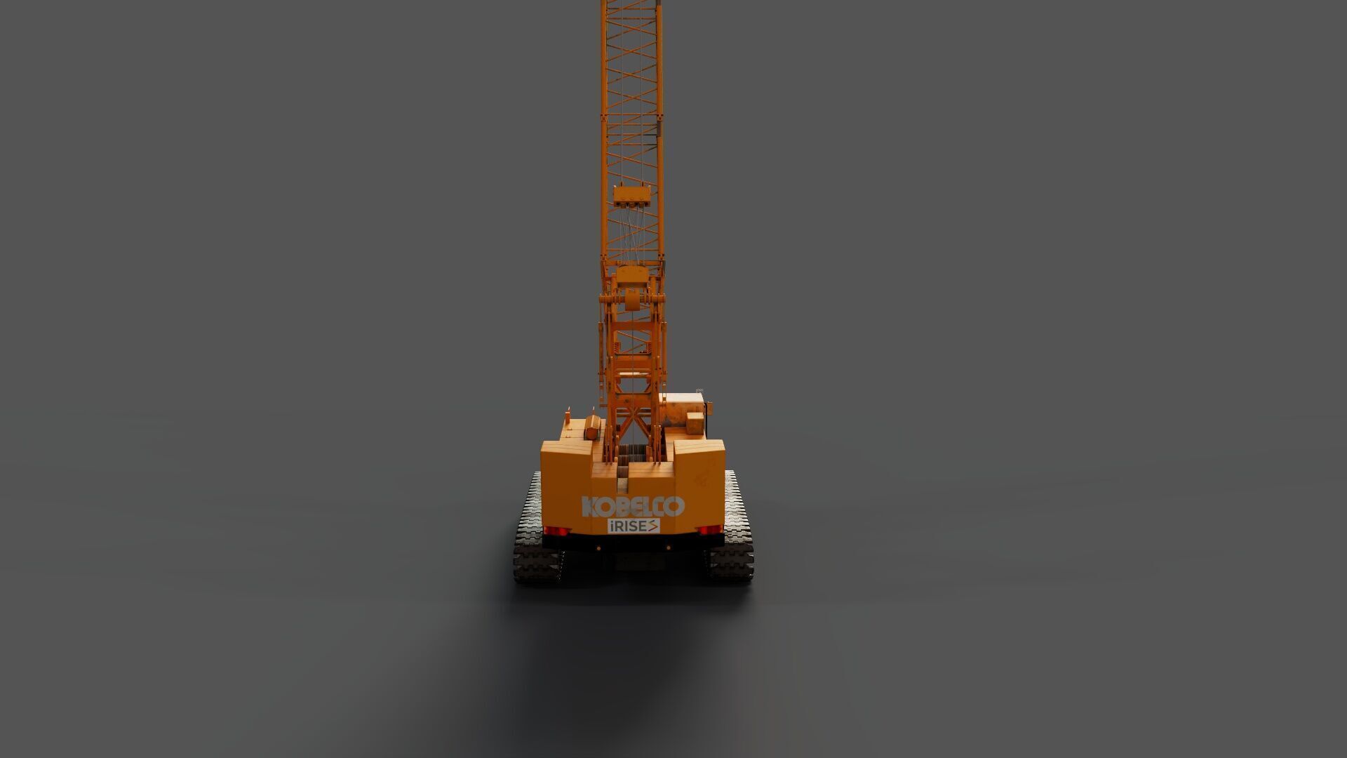 Crawler Crane 3D model_10