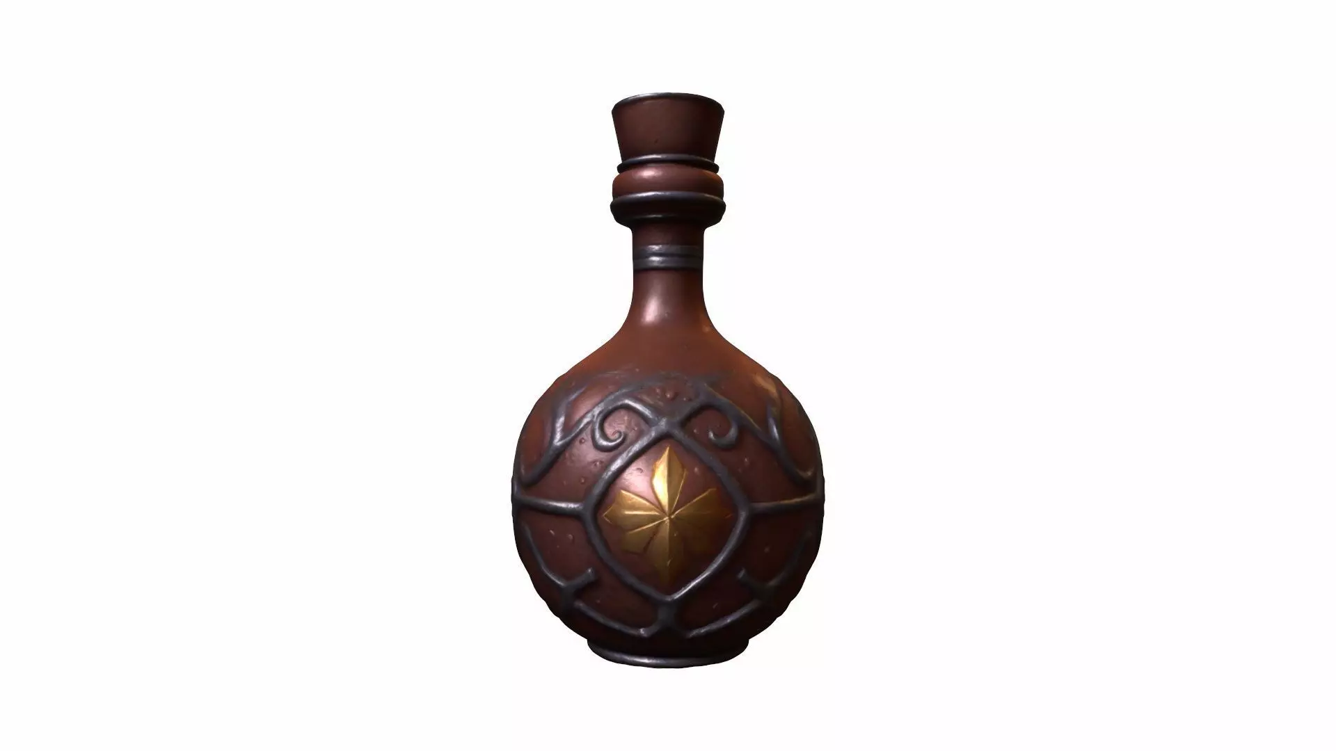 3d Model Elixir Of Iron Skin Potion 3D model_0