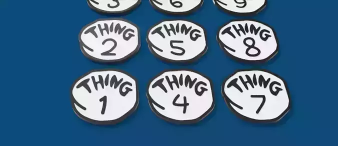 Magnetic Number Set and Keychains