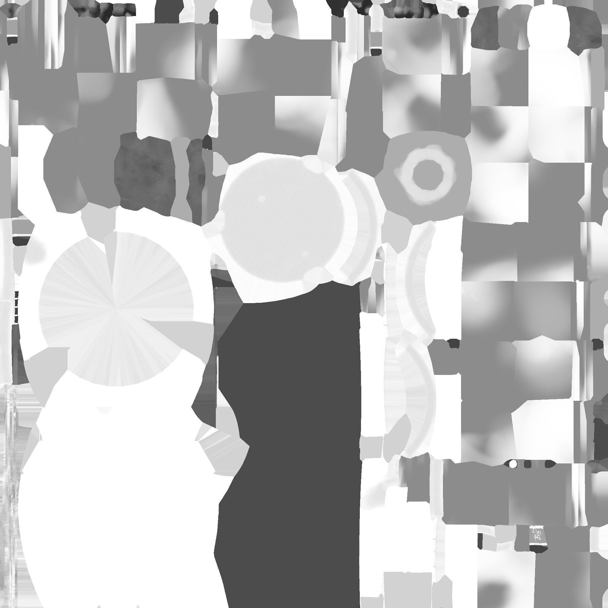 Low Poly Pool Table 3D model_10