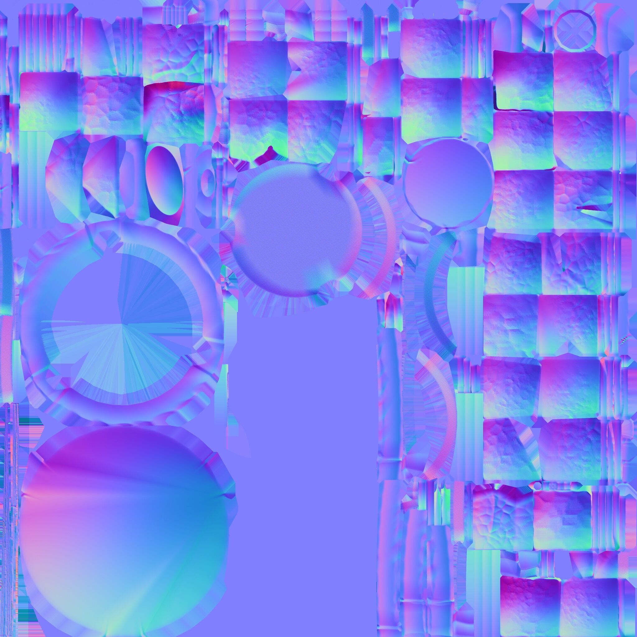 Low Poly Pool Table 3D model_9