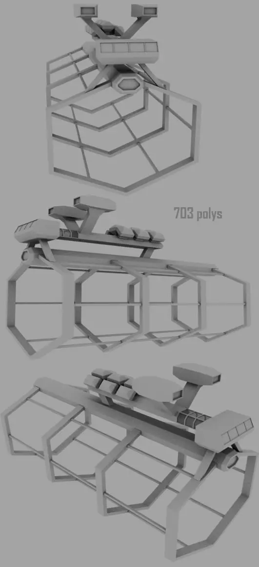 Small repair facility Free 3D model