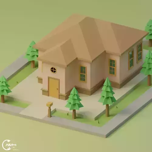 Lowpoly House 2