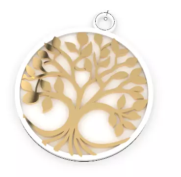 Arbol de la vida dije 3D print model_0