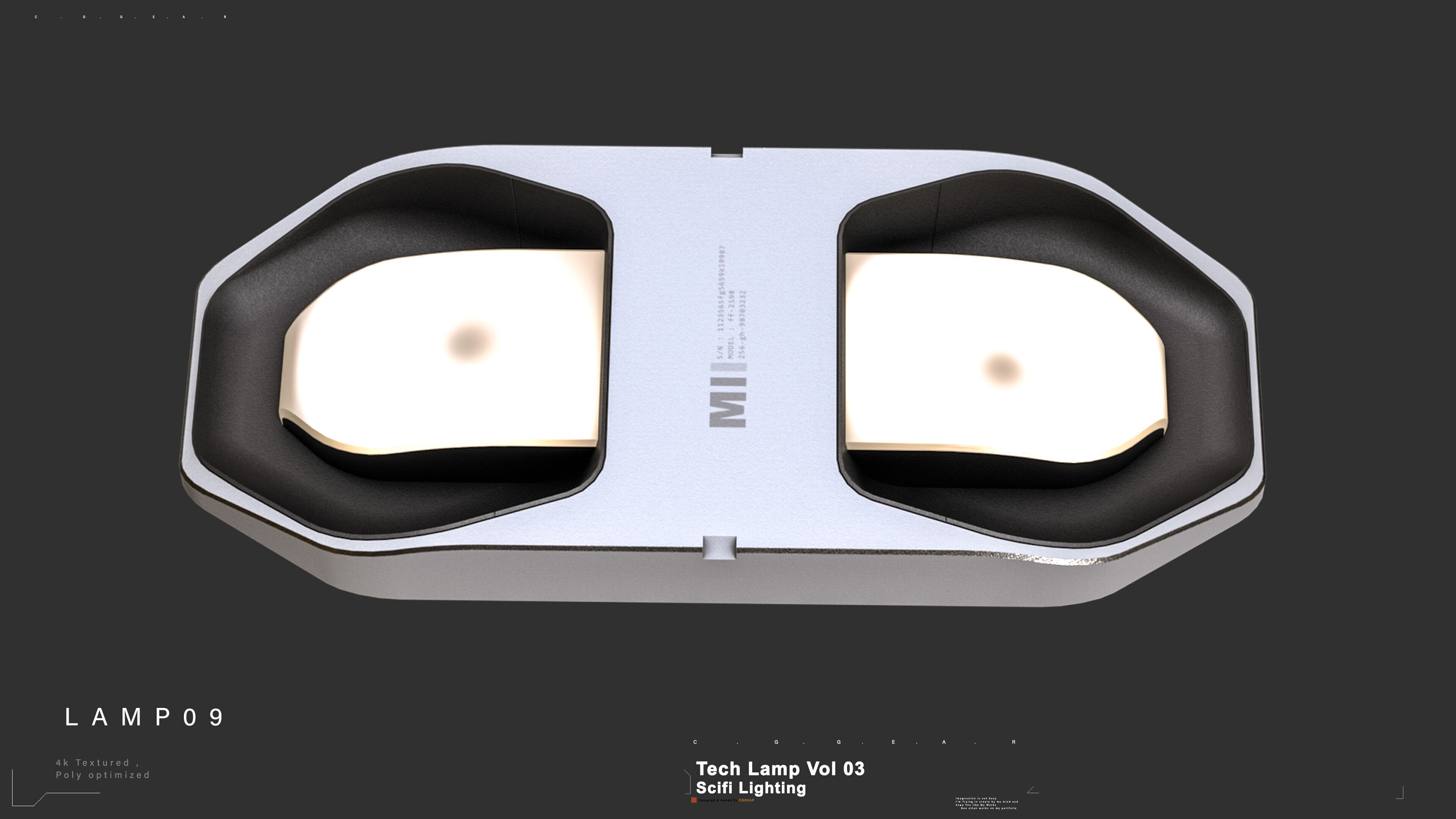 Technical Lamp VOL 03 3D model_9