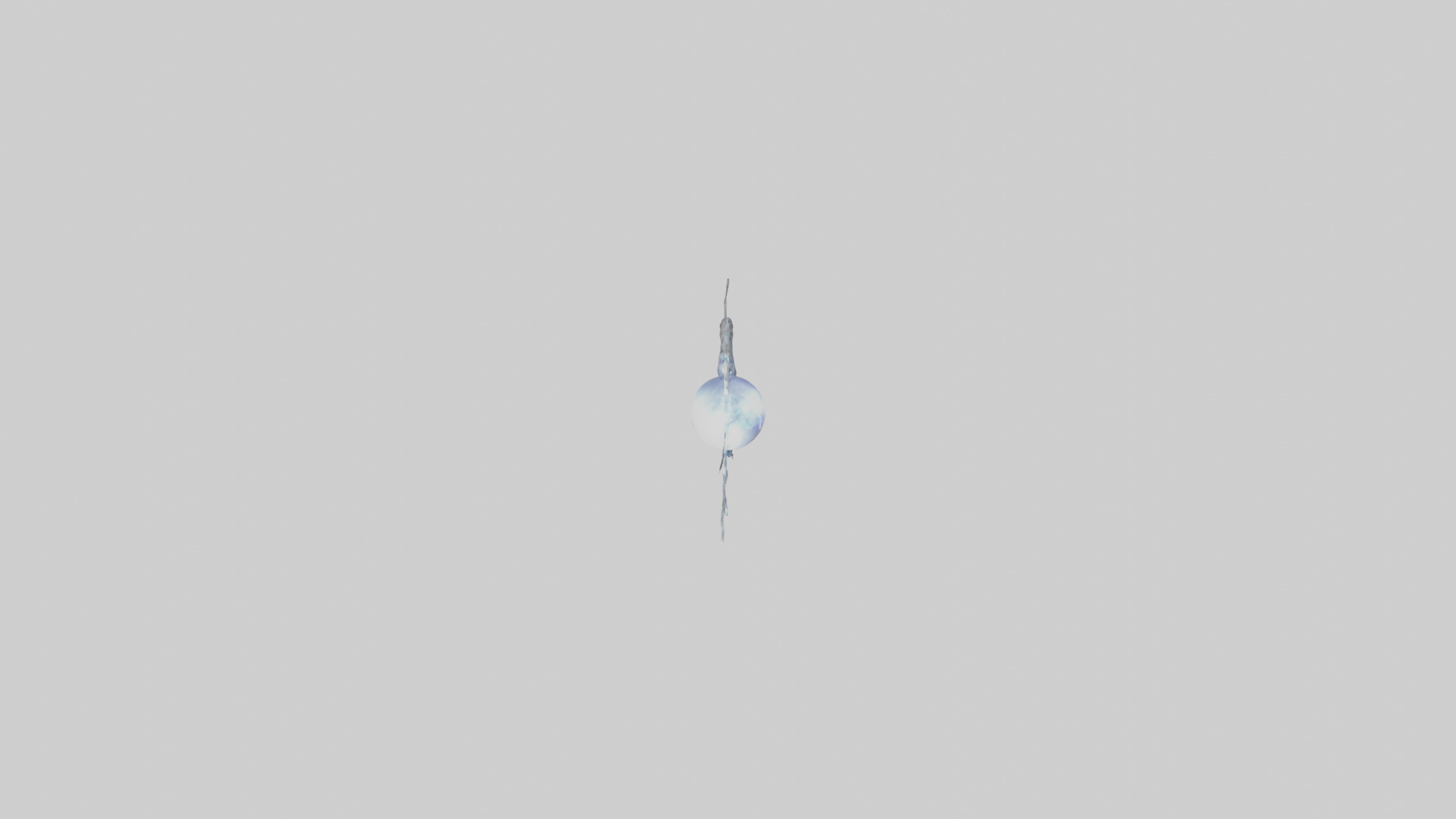 Lightning Staff model Low-poly 3D model_14