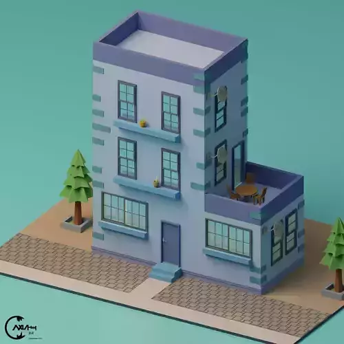 Lowpoly House 4