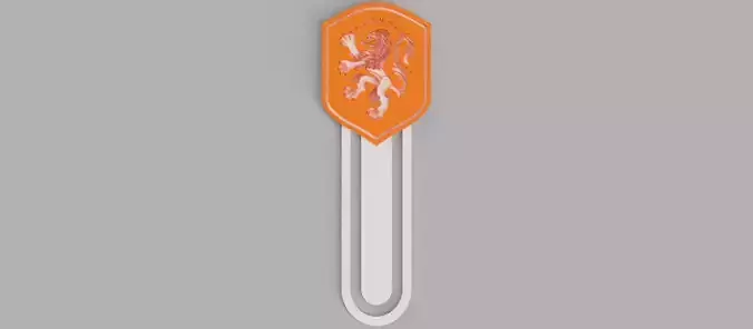 Netherlands National Football Team Holland Crest Logo Bookmark