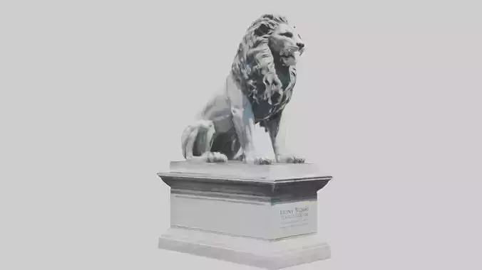 Lions of Trafalgar Square statue model