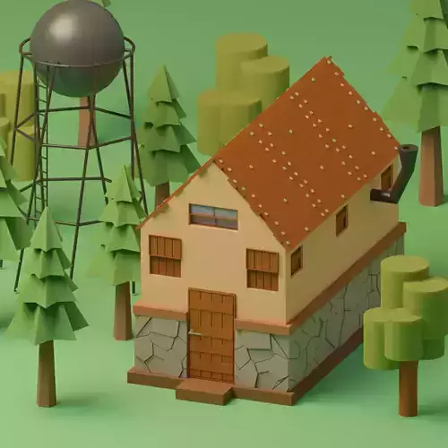 Lowpoly House 6
