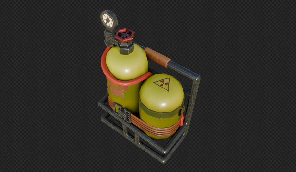 Fortnite Last Gasp Backpack 3D model_1