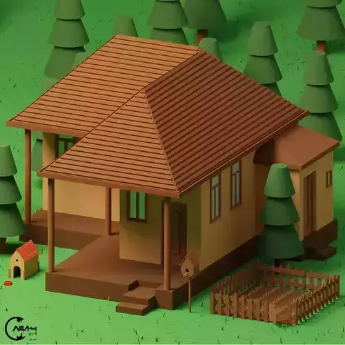 Lowpoly House 7