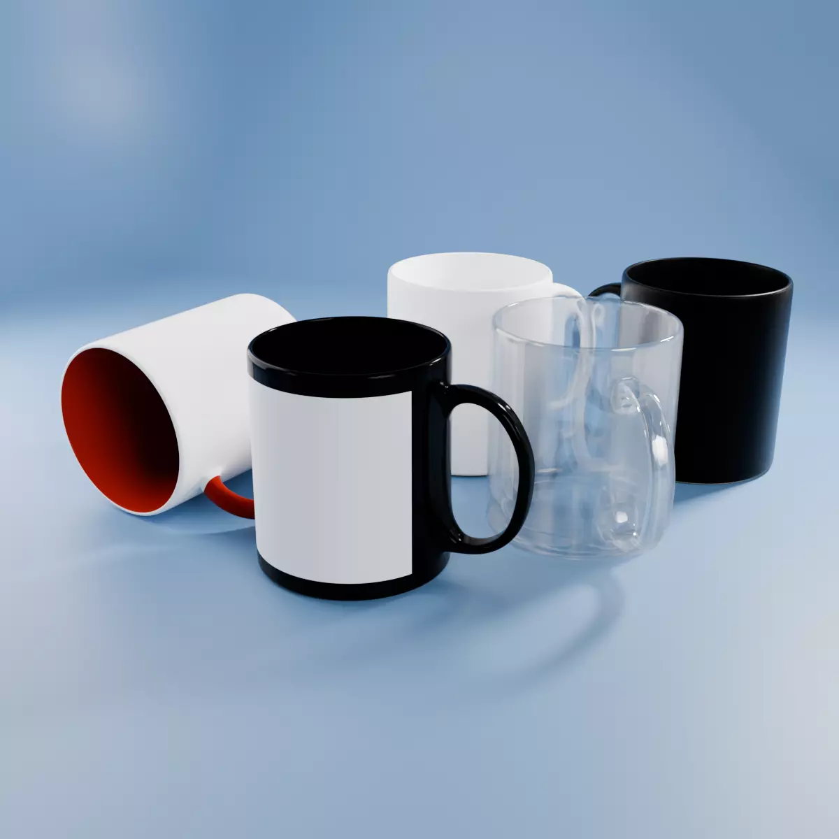 Mug Collection 3D model_0