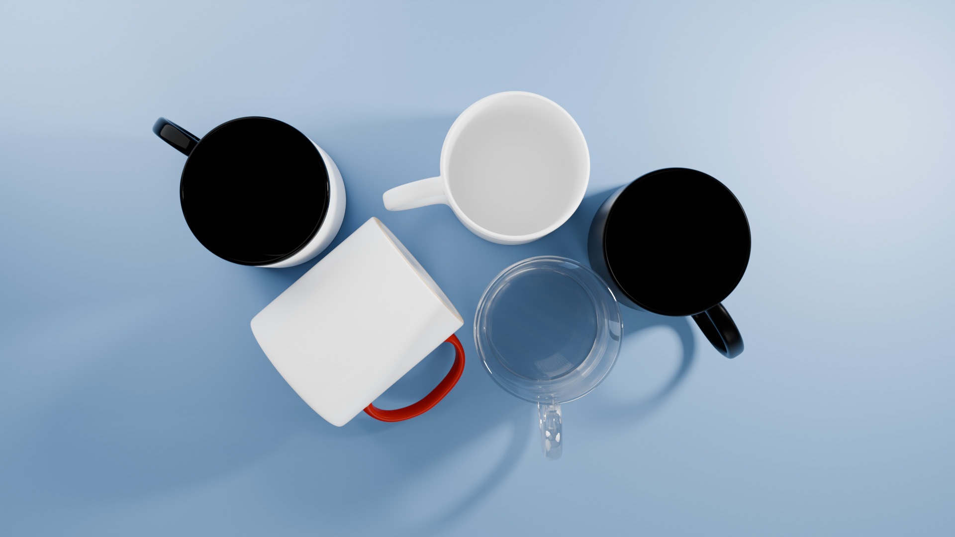 Mug Collection 3D model_6