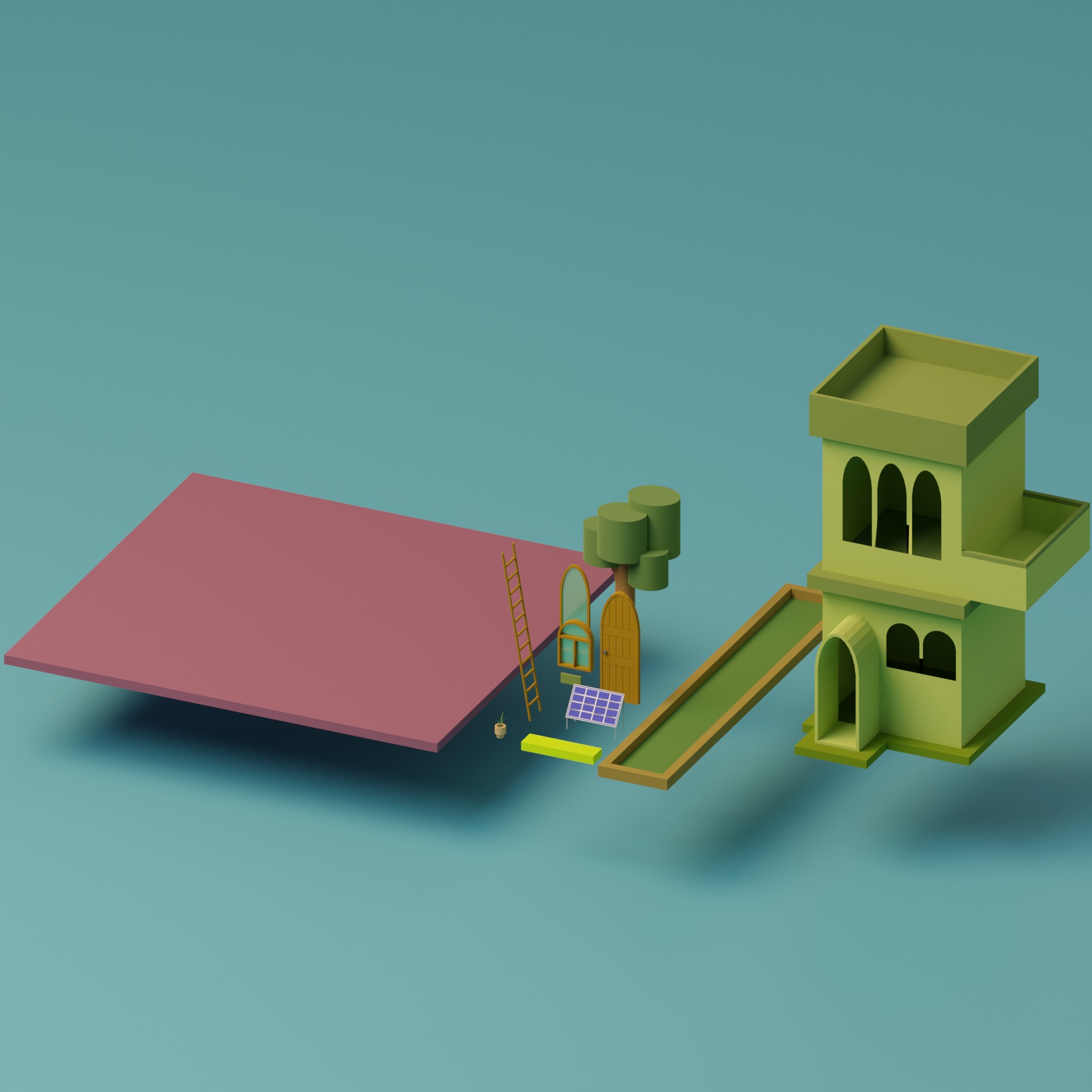 Lowpoly Houses Collection 1 _19