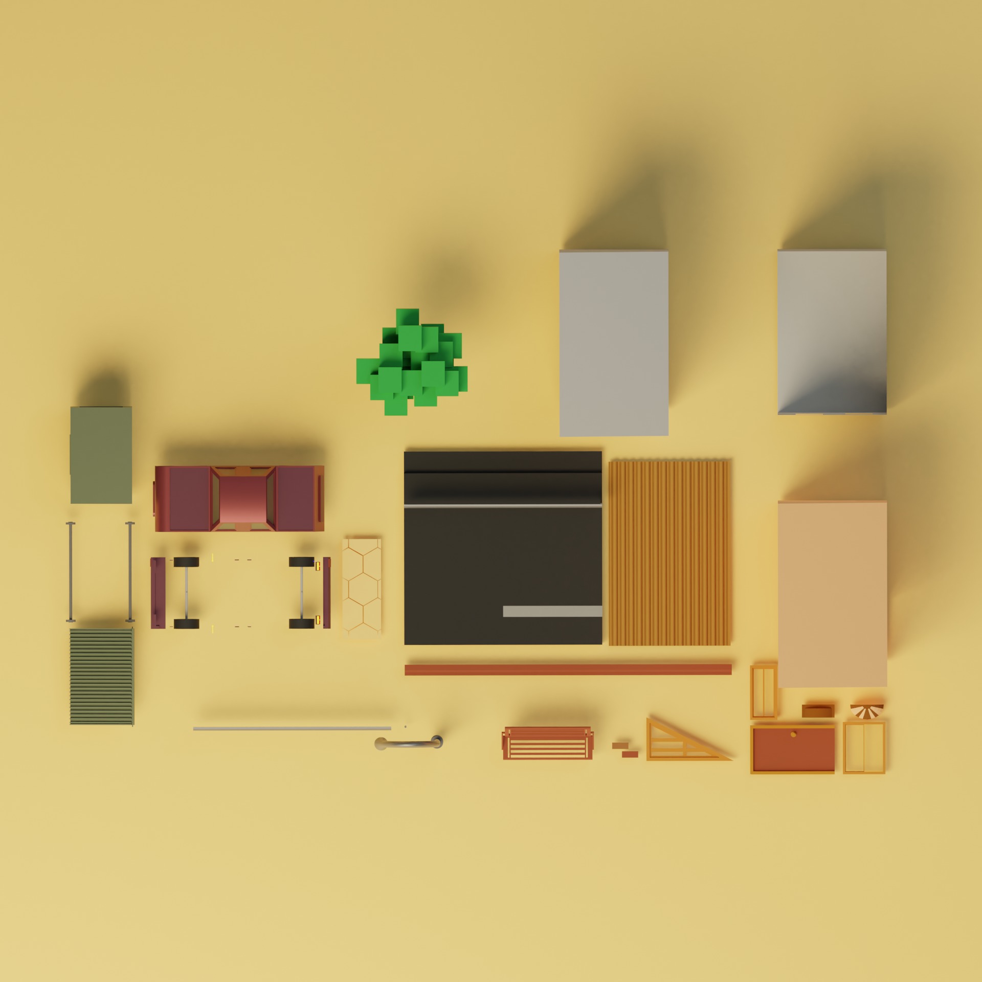 Lowpoly Houses Collection 1 _16