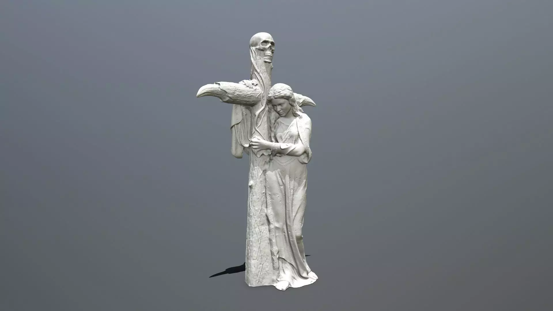Woman Statue 3D print model