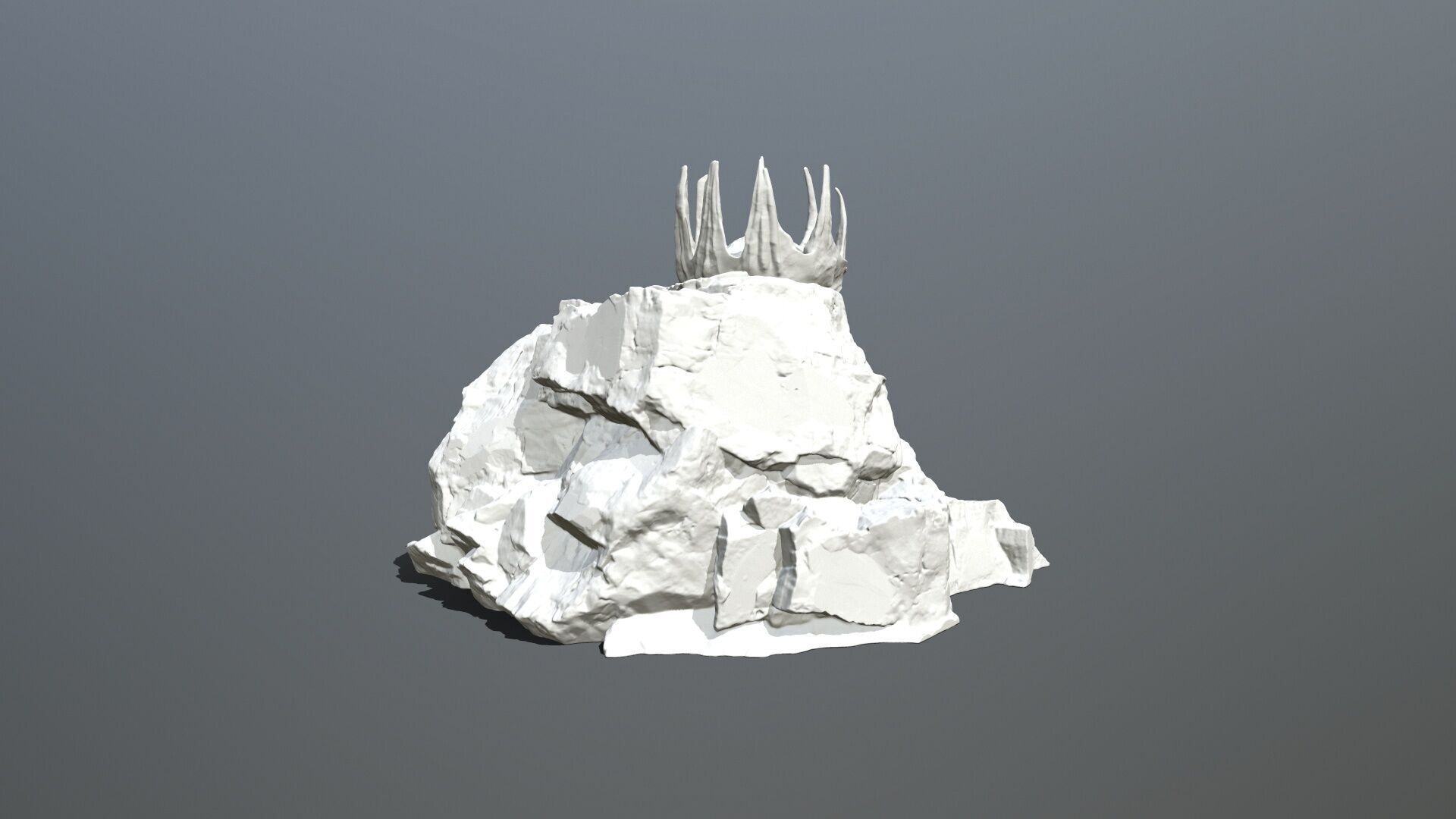 Skull Cave 3D print model_5
