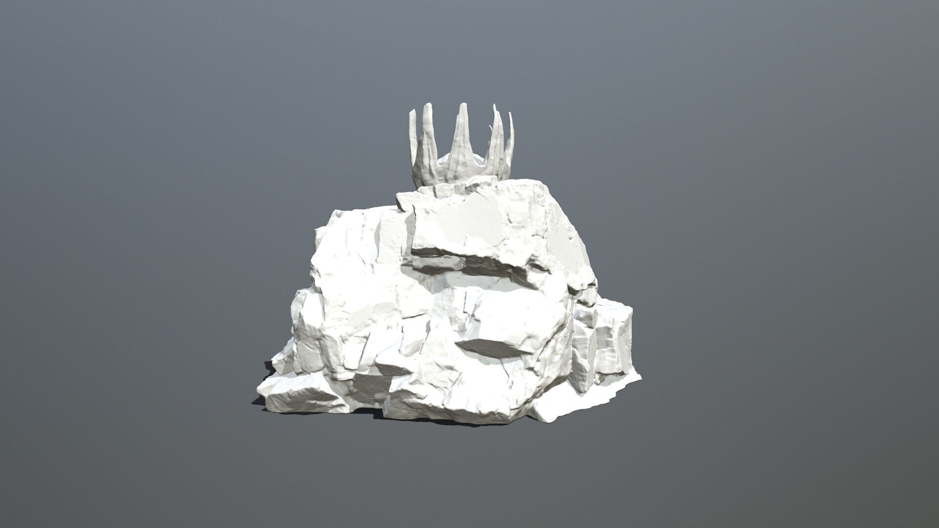 Skull Cave 3D print model_4