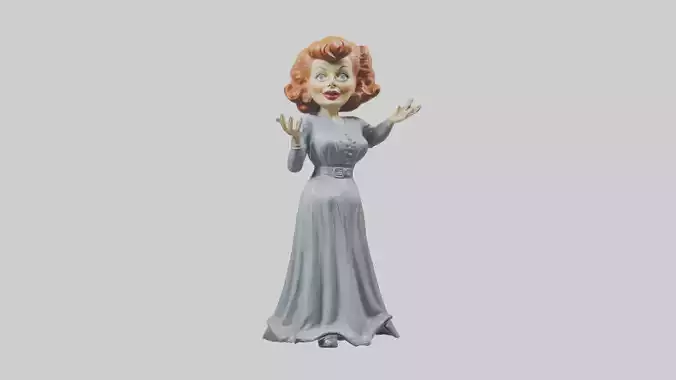 Lucille Ball statue model