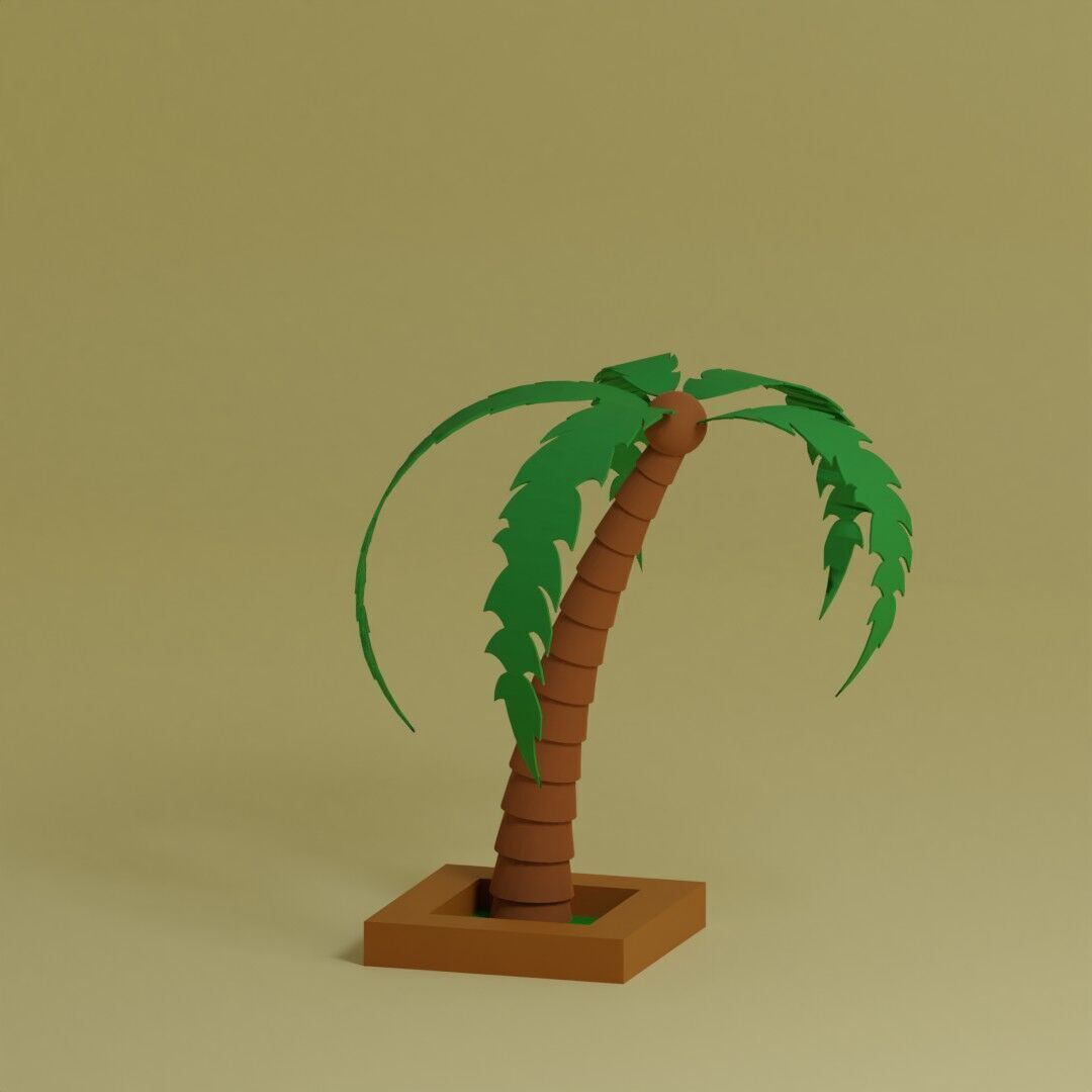 Low Poly Trees Collection - 25 trees  pack 1 Low-poly 3D model_11