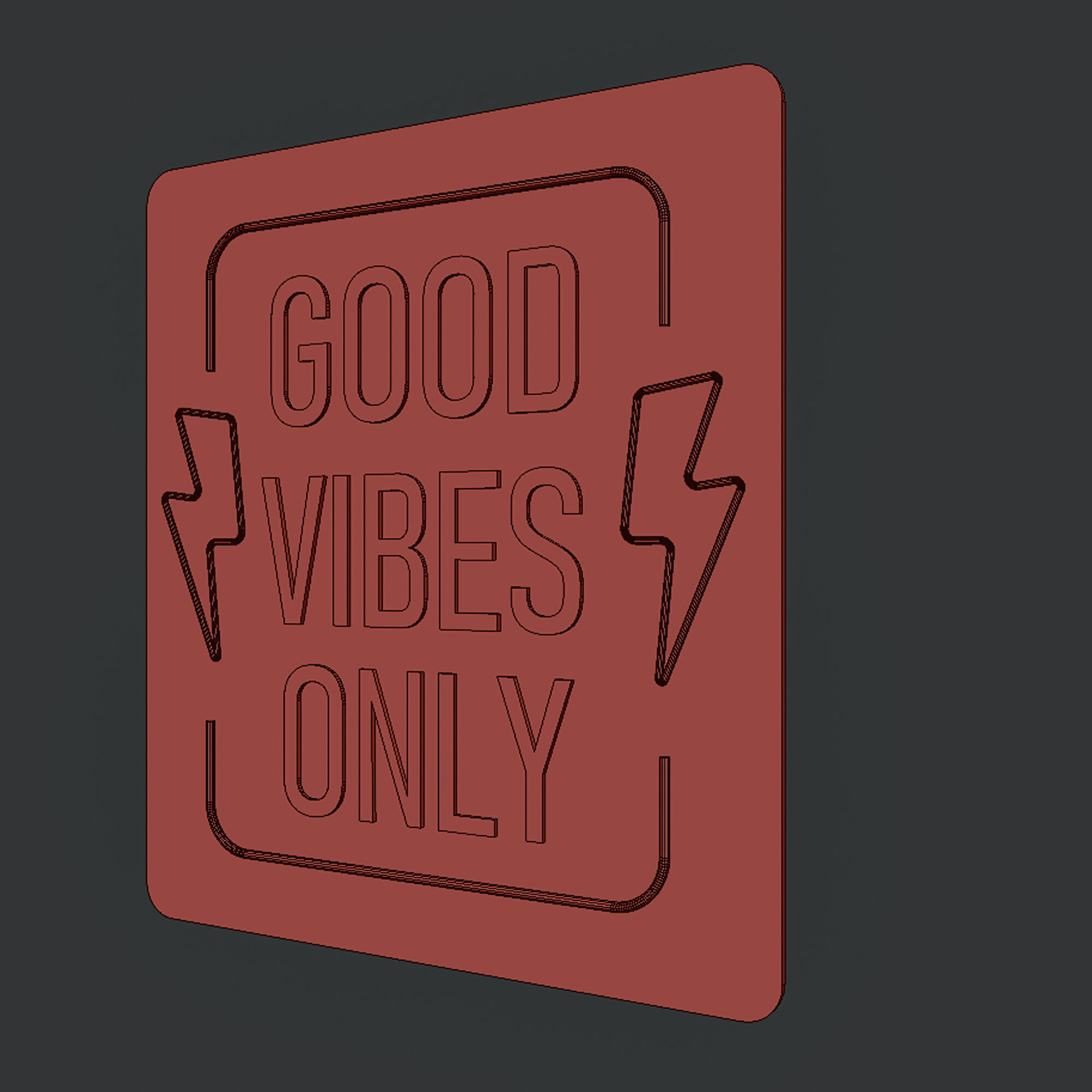 Neon Sign 02 3D model_2