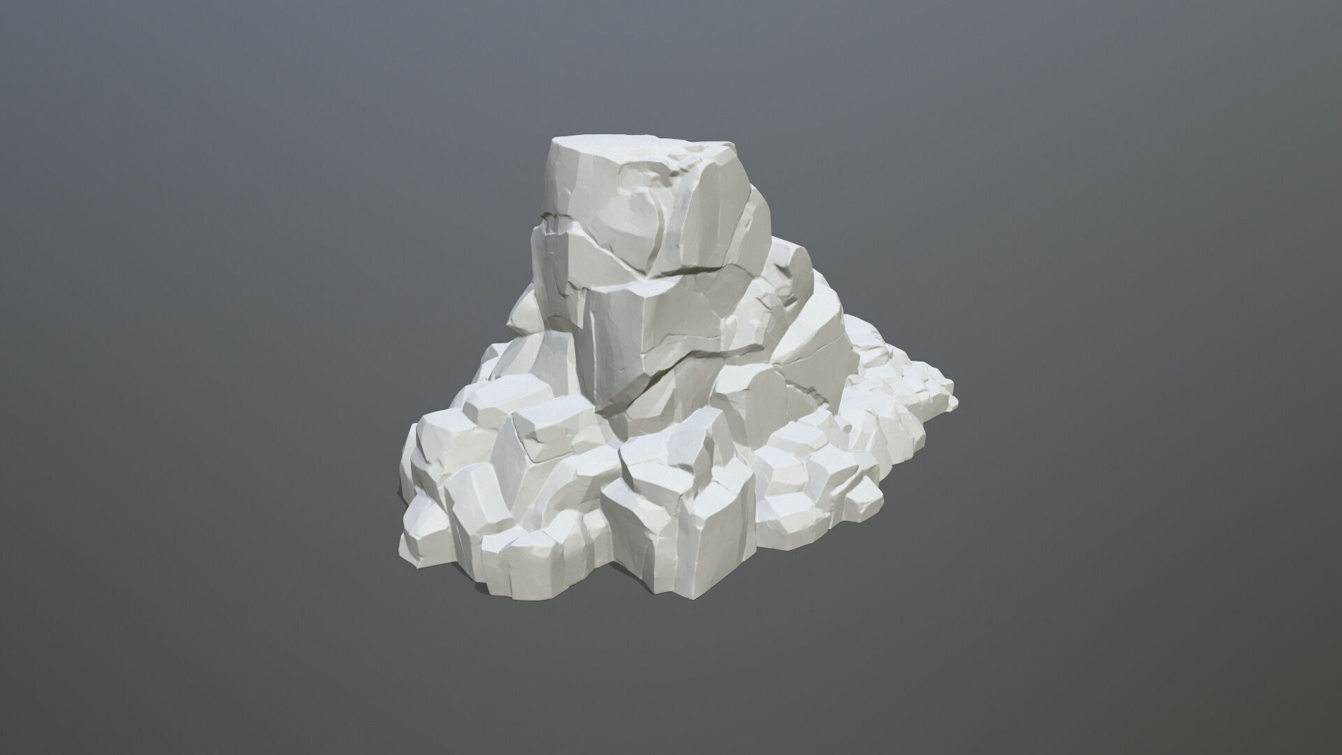 mountain 3D print model_6