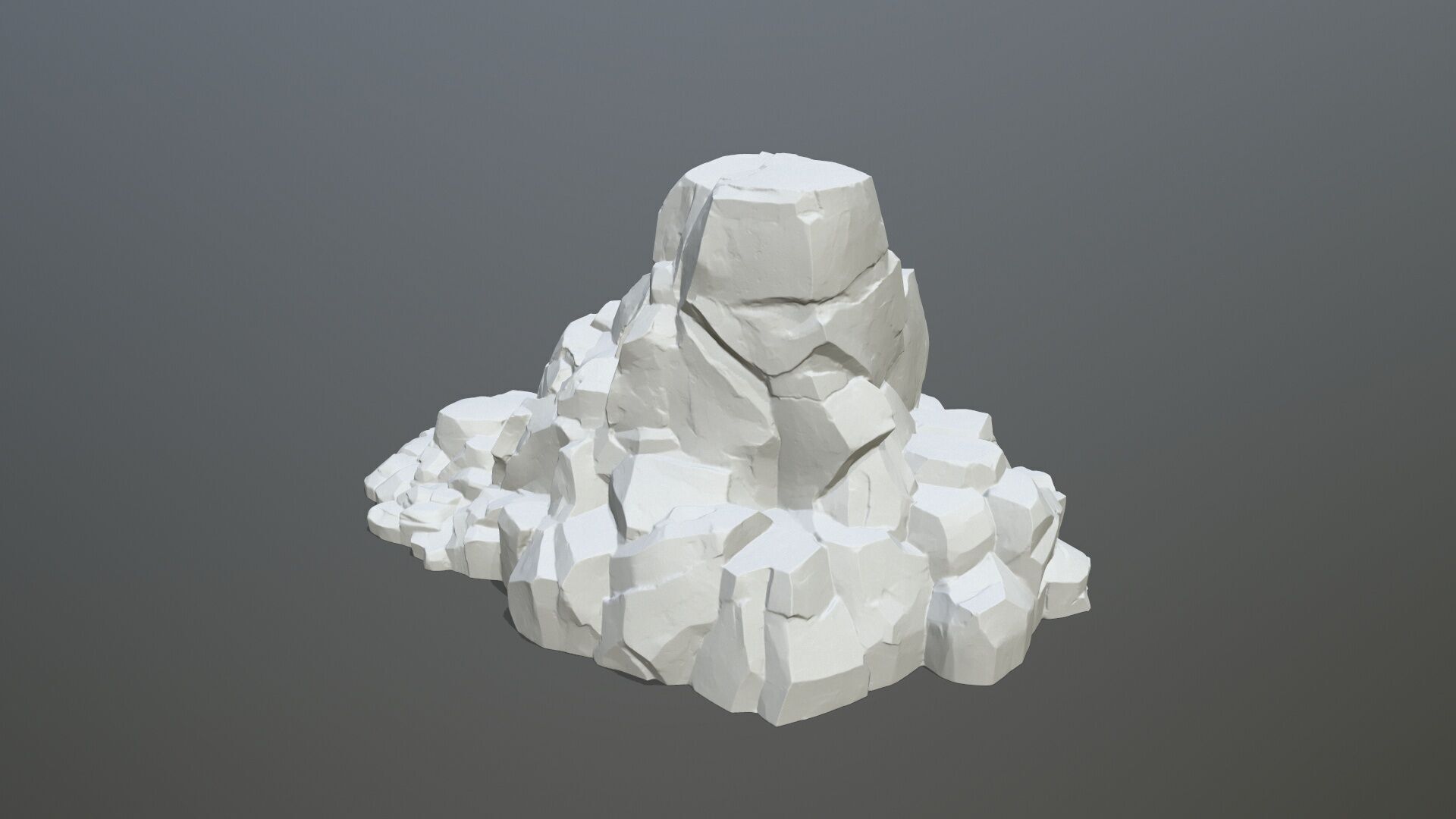 mountain 3D print model_9