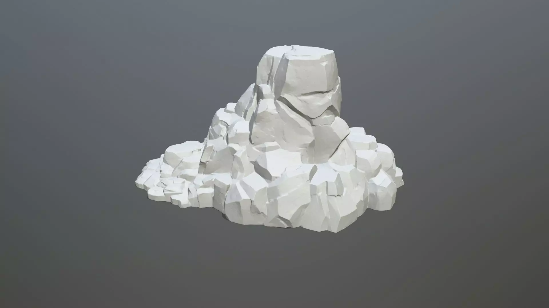 mountain 3D print model_0