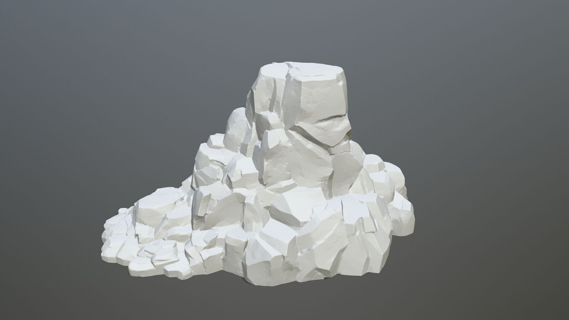 mountain 3D print model_10